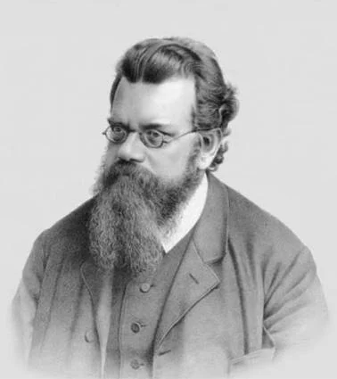 Ludwig Boltzmann colorized